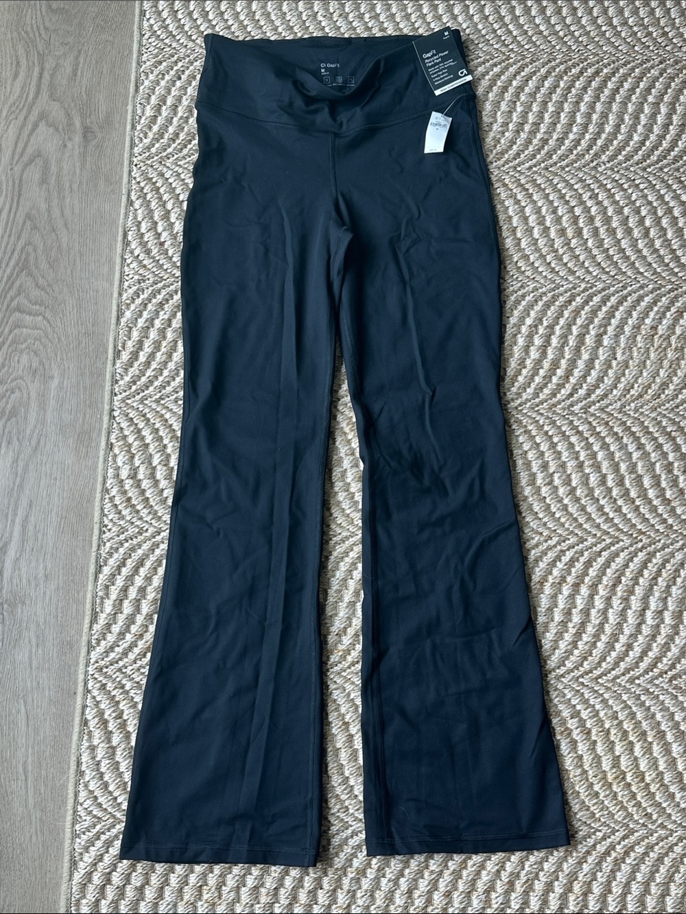 GAP Black Flare Yoga Pants